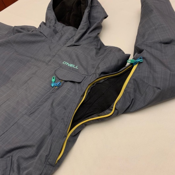 O’NEILL grey hooded jacket size S - Picture 7 of 12